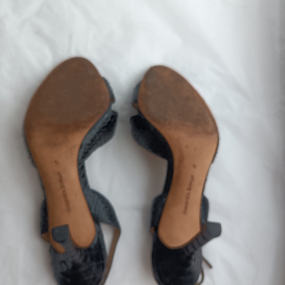 Alexandre Birman Python Snake Heeled Sandals 9 - image 5